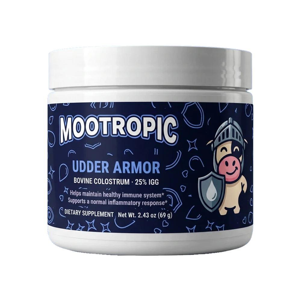 Udder Armor — Bovine Colostrum · 25% IgG
