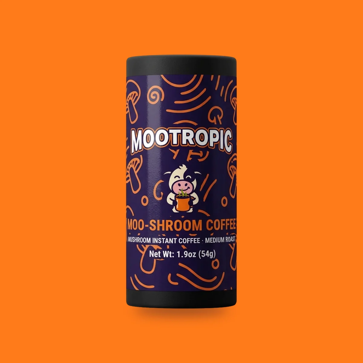 Moo-shroom Coffee — Lion's Mane + Chaga Instant Coffee