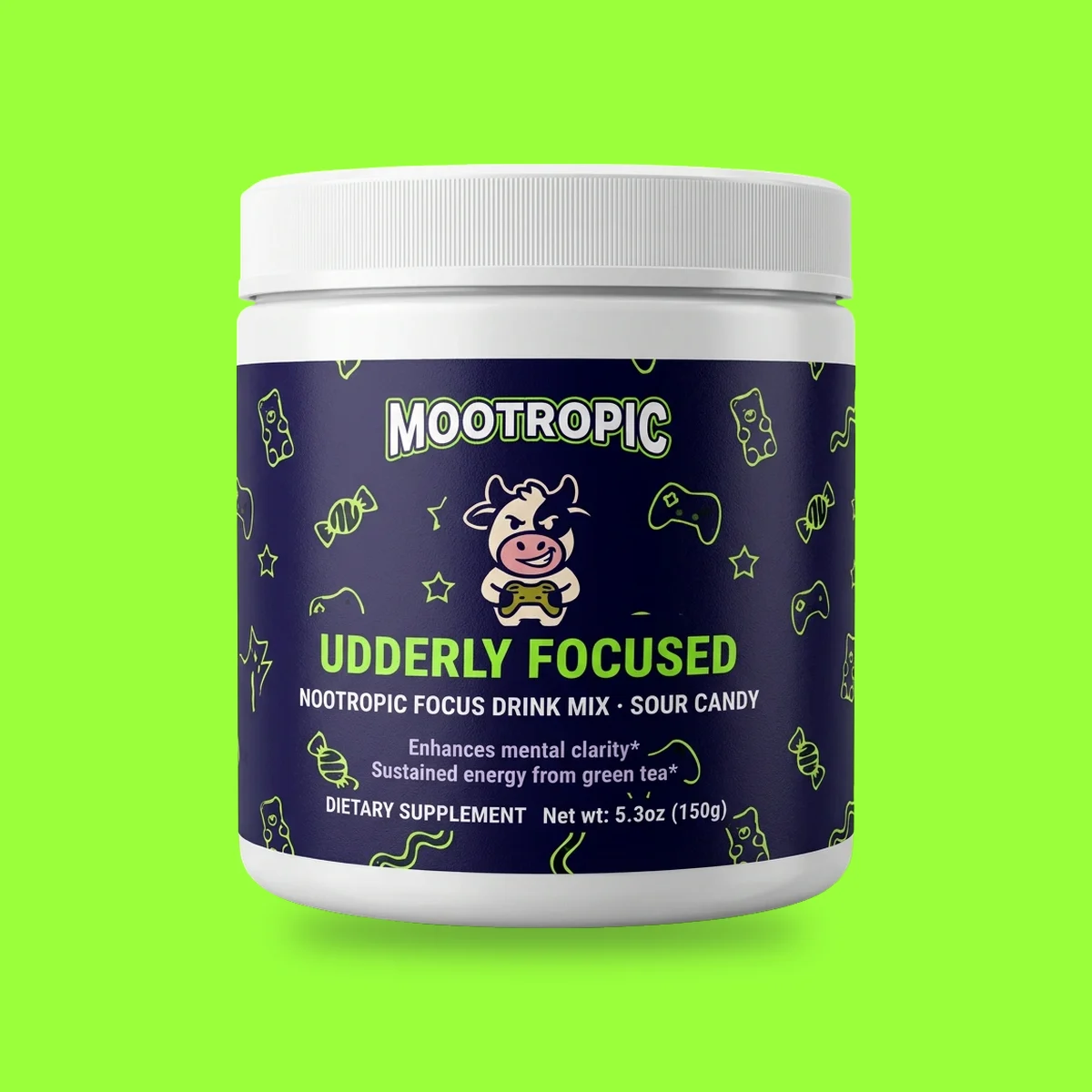 Udderly Focused — Nootropic Focus Drink Mix